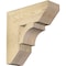 Ekena Millwork Westlake Slat Rough Sawn Bracket, Douglas Fir, 6"W x 18"D x 18"H BKT06X18X18WTL06RDF - alternate 1